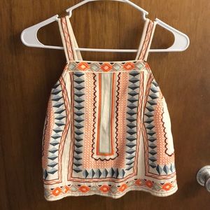 Printed tank top